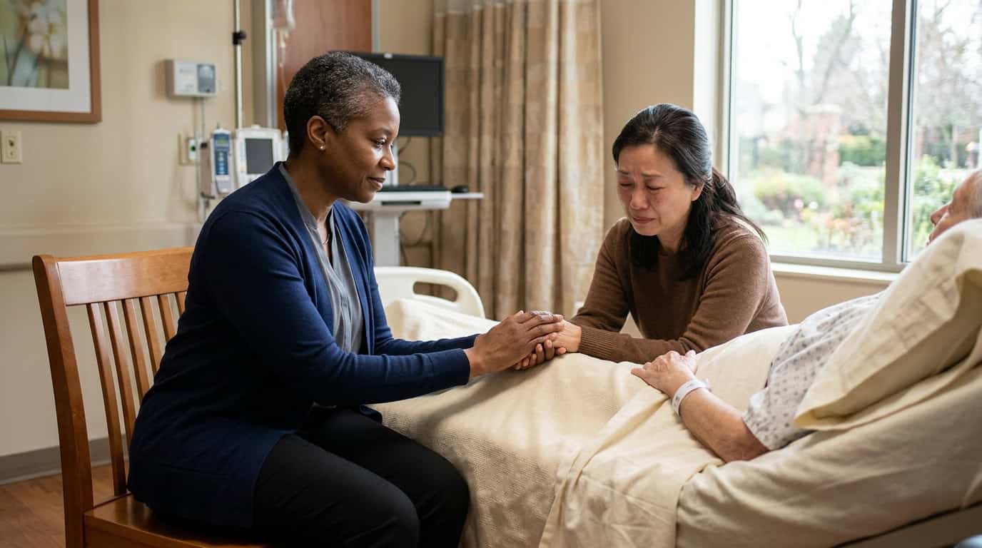AEGA Hospital Chaplain at Bedside